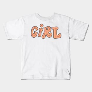 Girls Have the Power to Change the World Kids T-Shirt